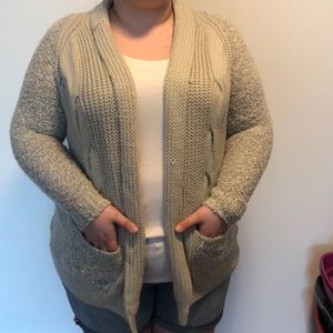 Candies Juniors Gray Winter Sweater